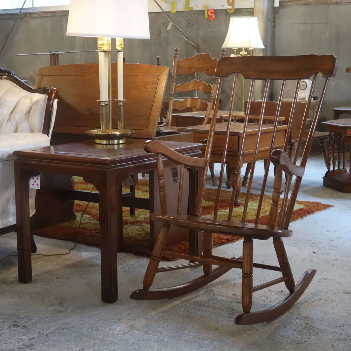 アンティーク ロッキングチェア