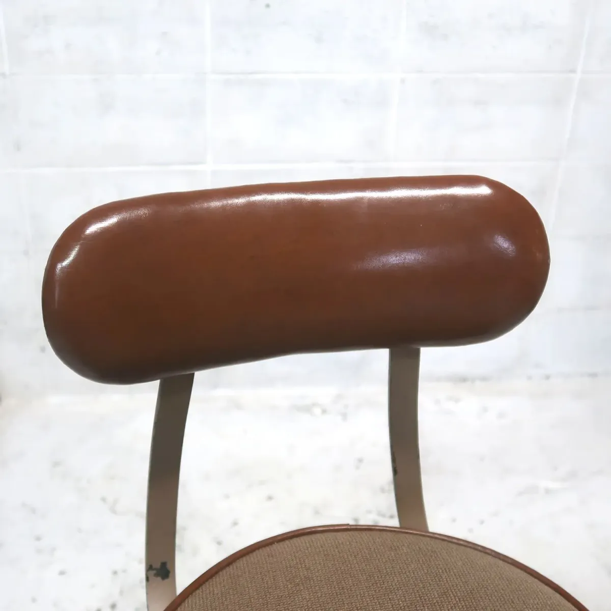 ビンテージ インダストリアル メタルスツール