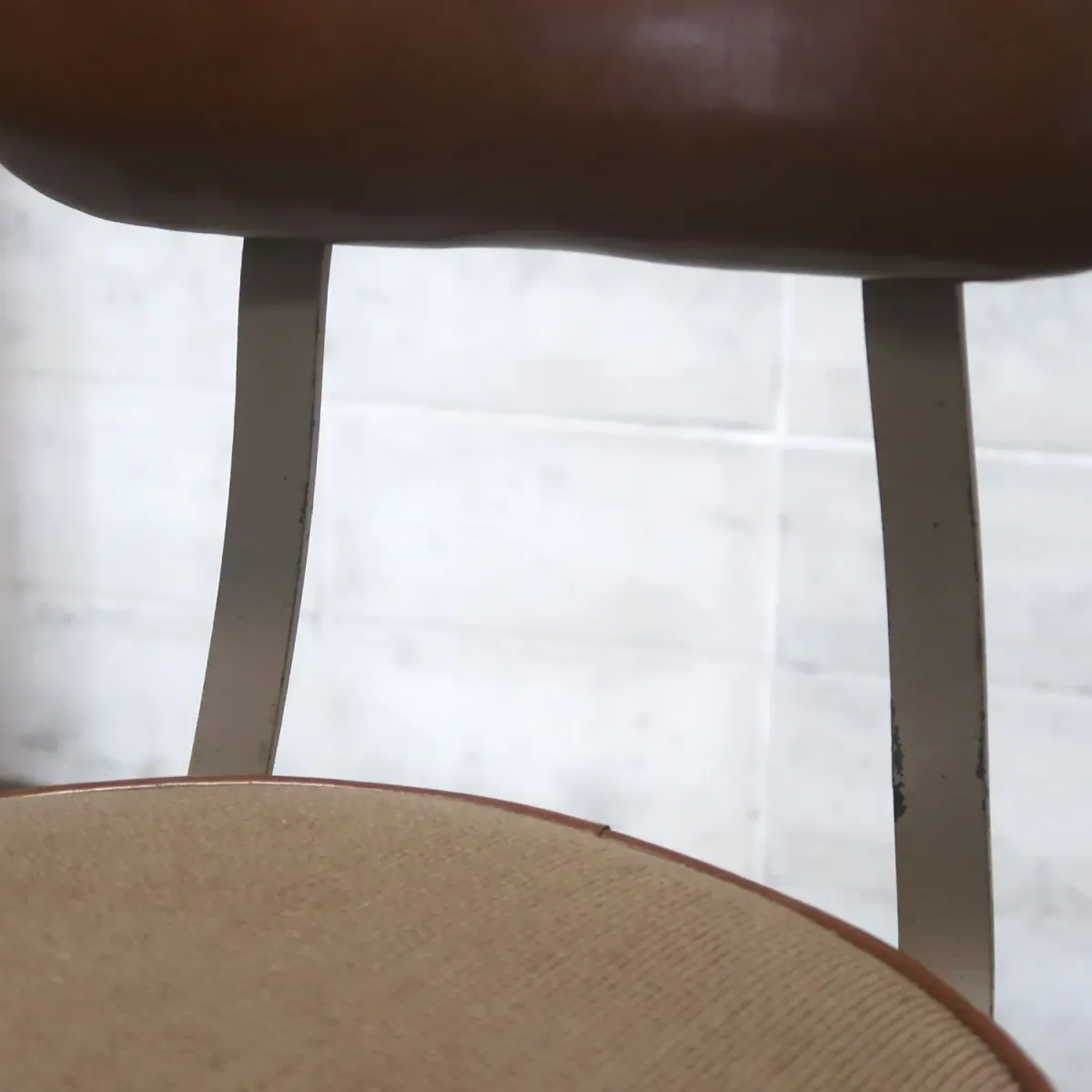 ビンテージ インダストリアル メタルスツール