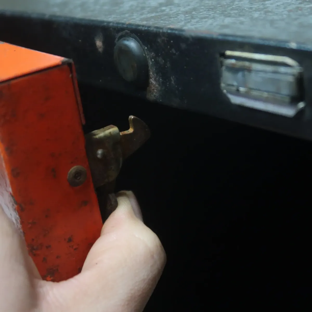 Motorcraft ビンテージ パーツキャビネット