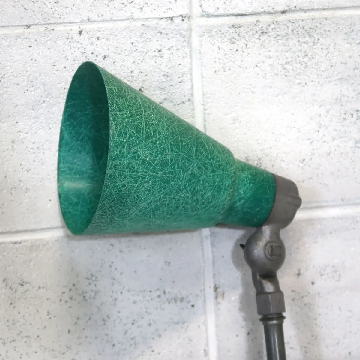 ミッドセンチュリー ファイバーシェード スパイクランプ