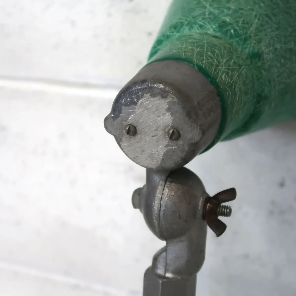 ミッドセンチュリー ファイバーシェード スパイクランプ