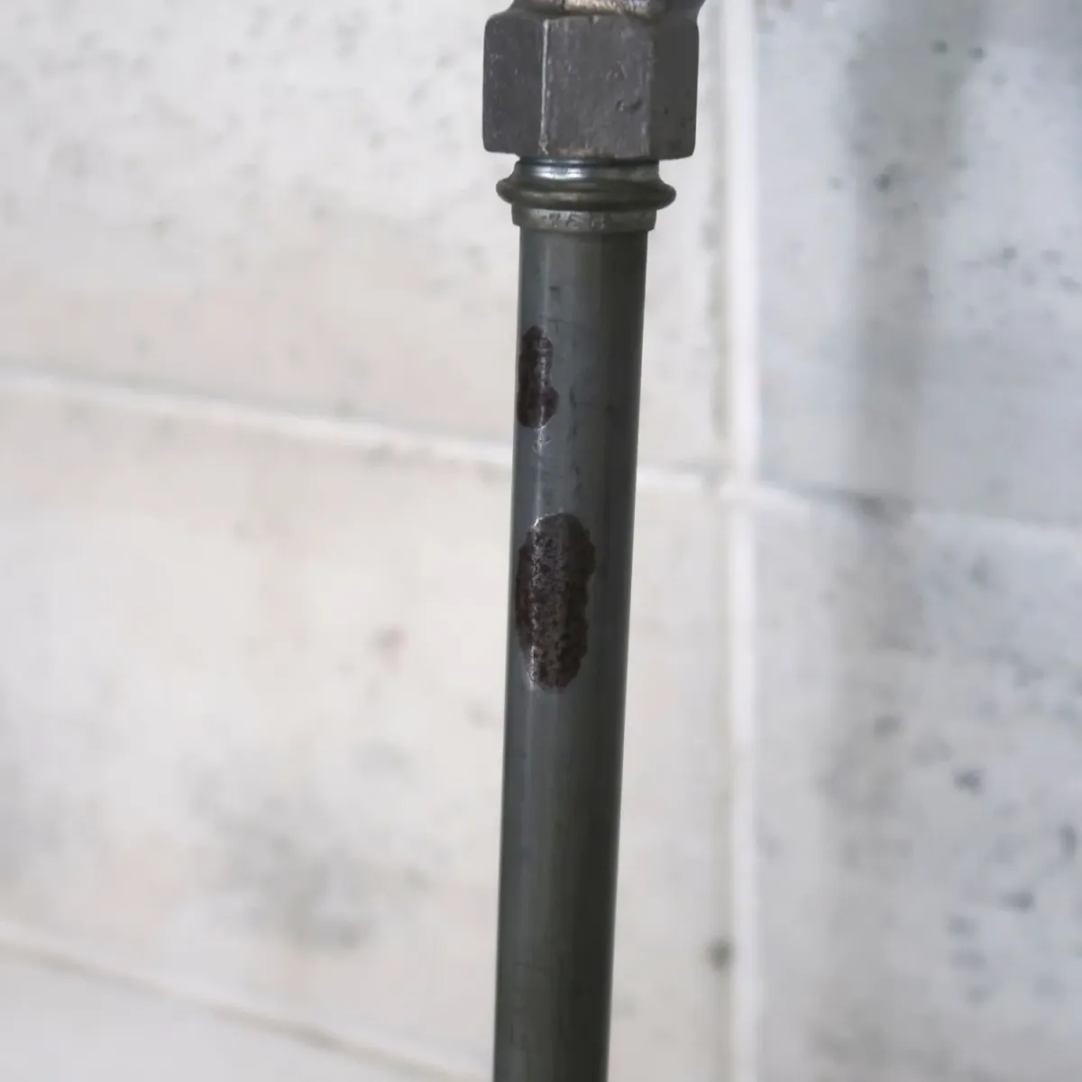 ミッドセンチュリー ファイバーシェード スパイクランプ