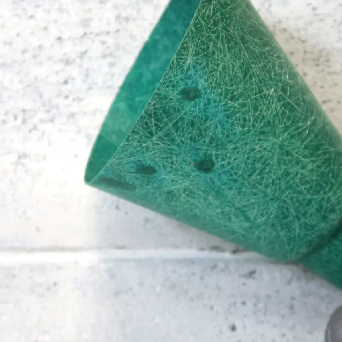 ミッドセンチュリー ファイバーシェード スパイクランプ