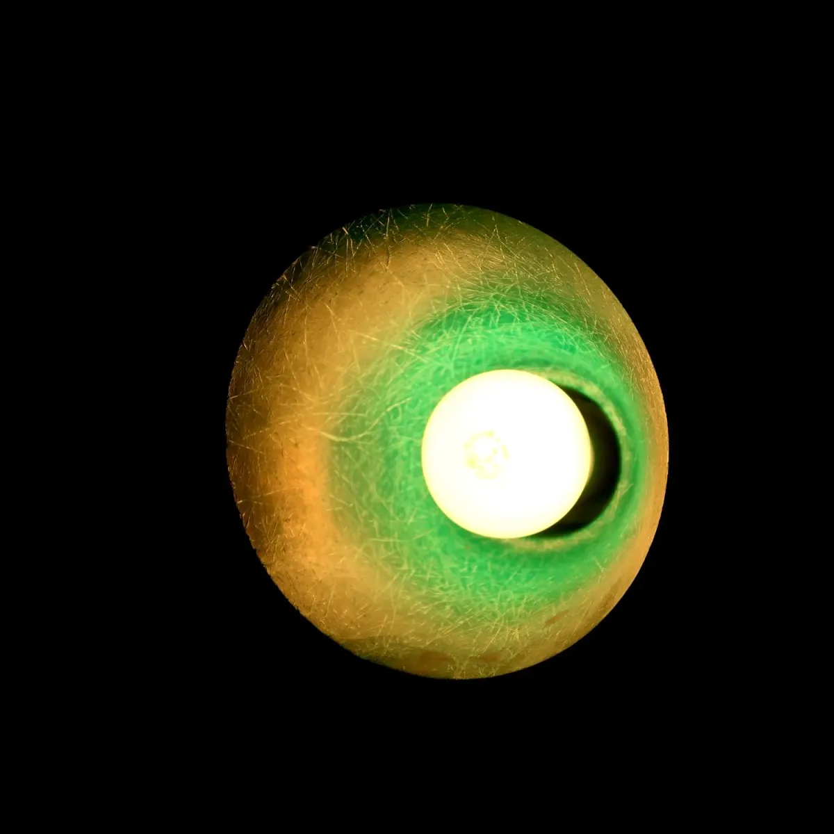 ミッドセンチュリー ファイバーシェード スパイクランプ