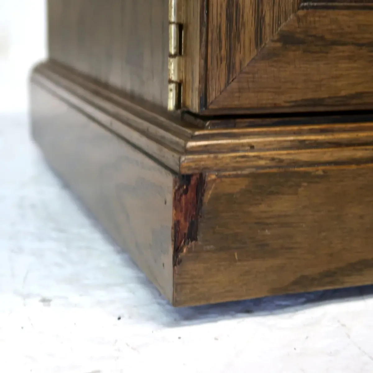 アンティーク レコードキャビネット オーク