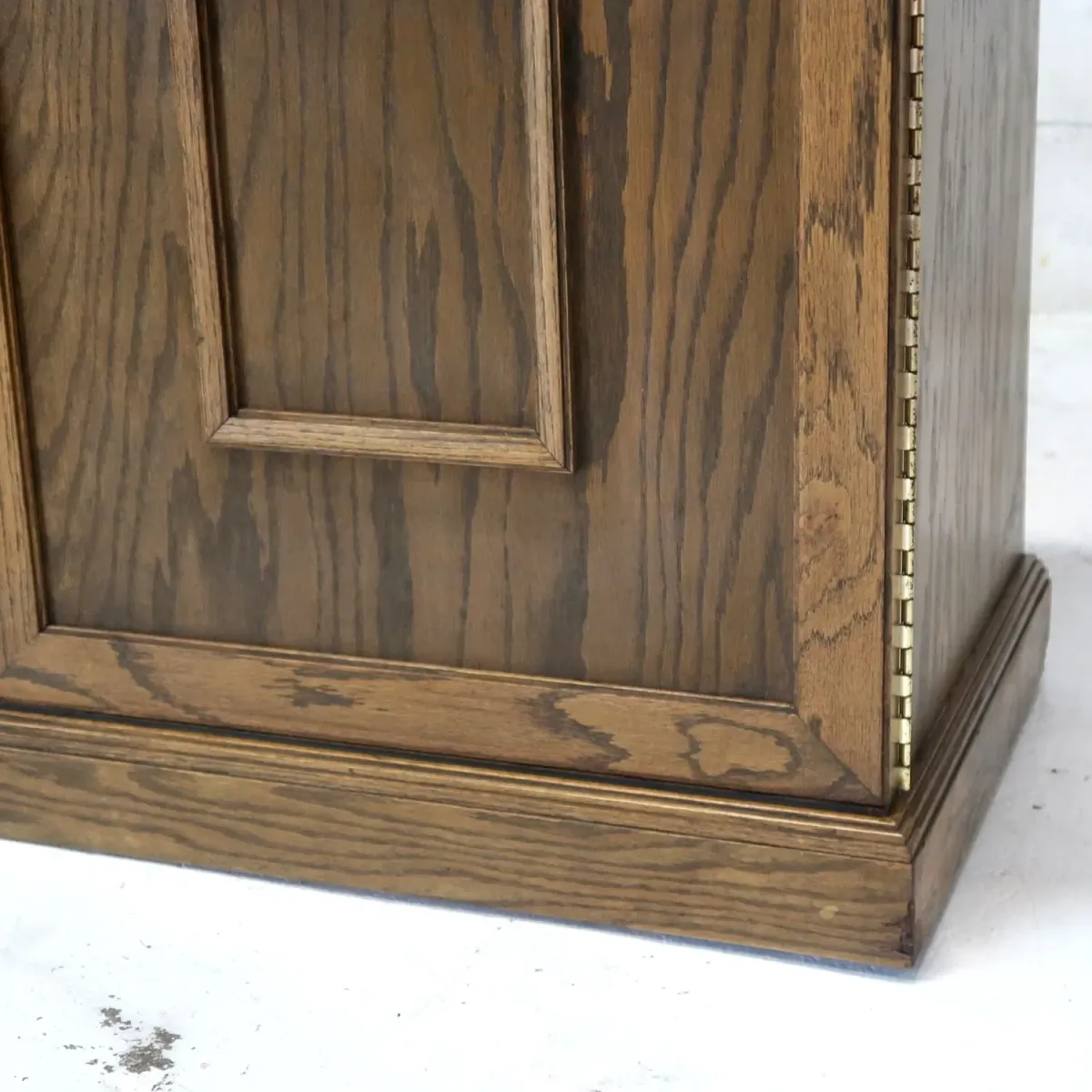 アンティーク レコードキャビネット オーク