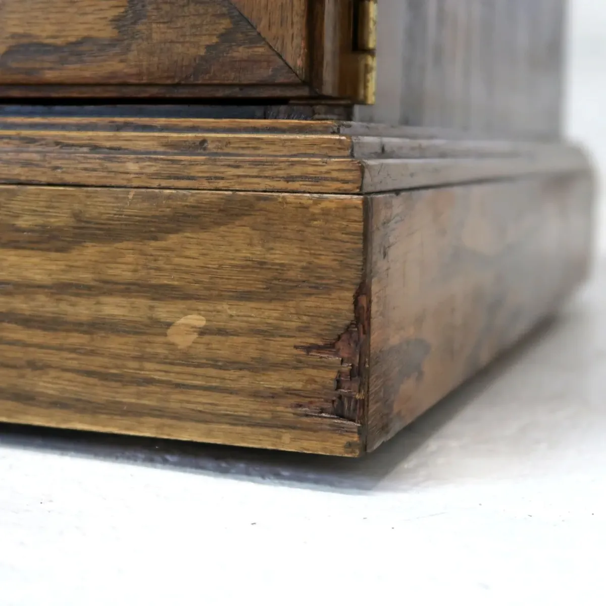 アンティーク レコードキャビネット オーク