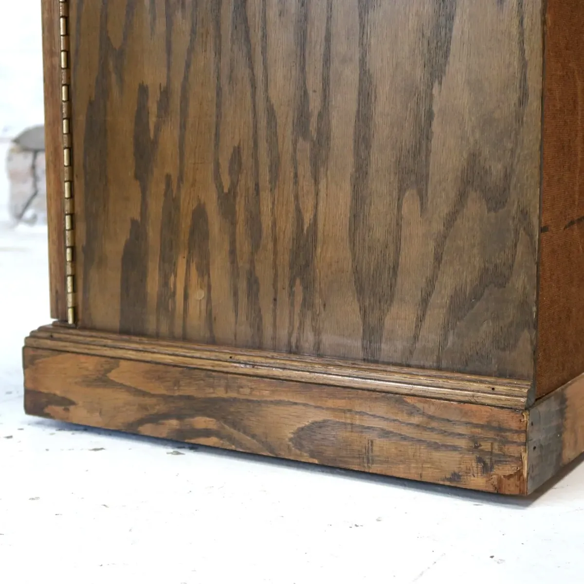 アンティーク レコードキャビネット オーク