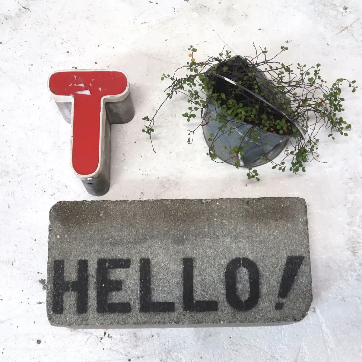 ビンテージ レターサイン ミニサイズ T