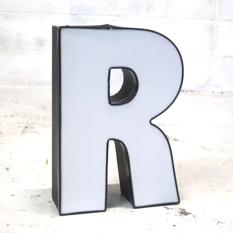 ビンテージ レターサイン R