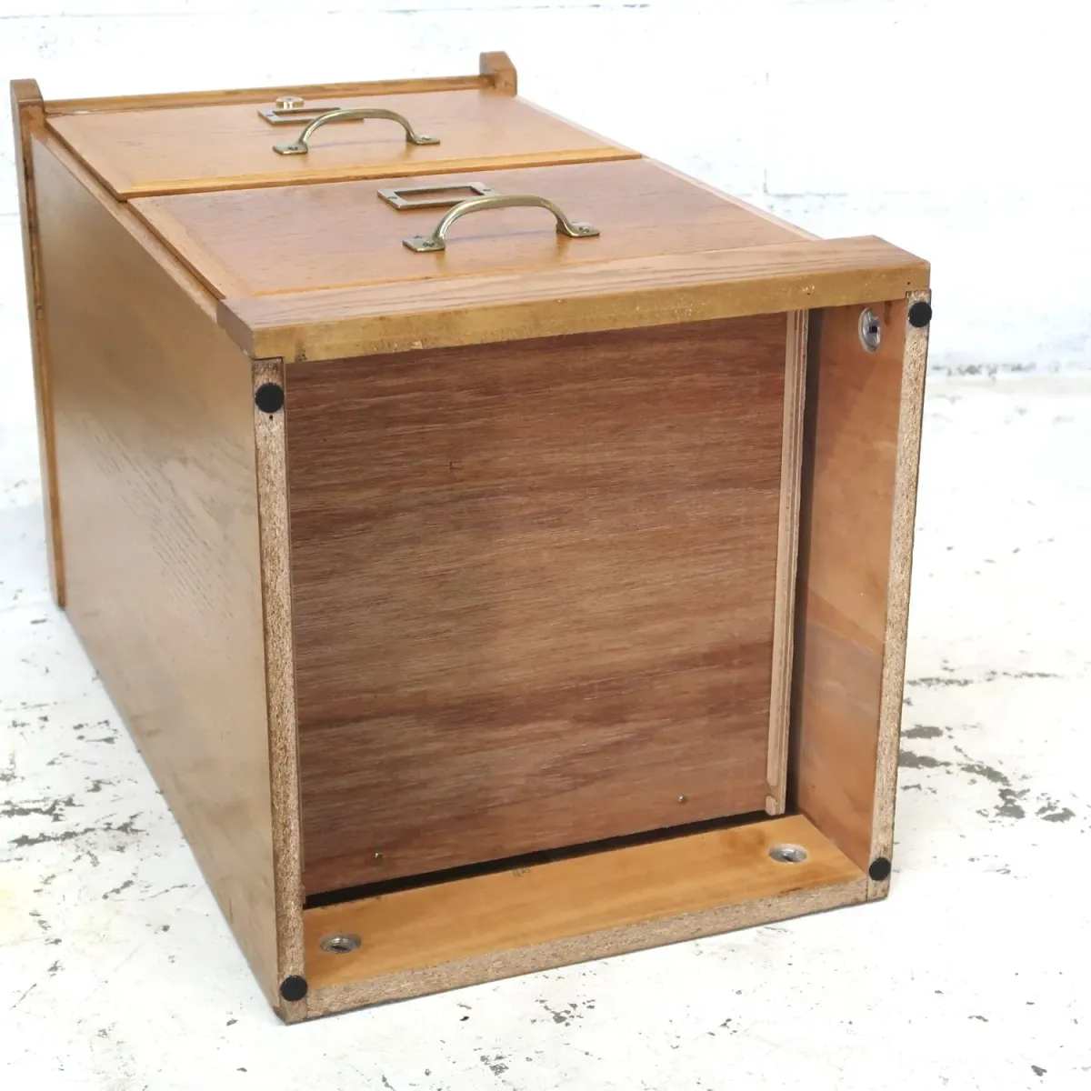 ビンテージ ウッドファイルキャビネット