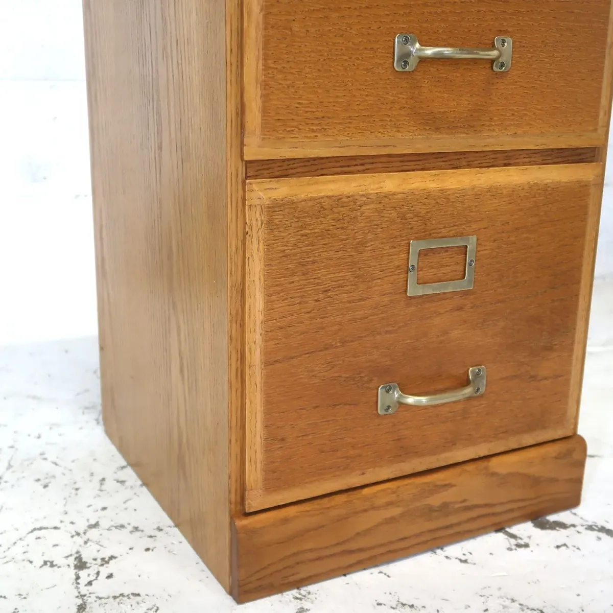 ビンテージ ウッドファイルキャビネット