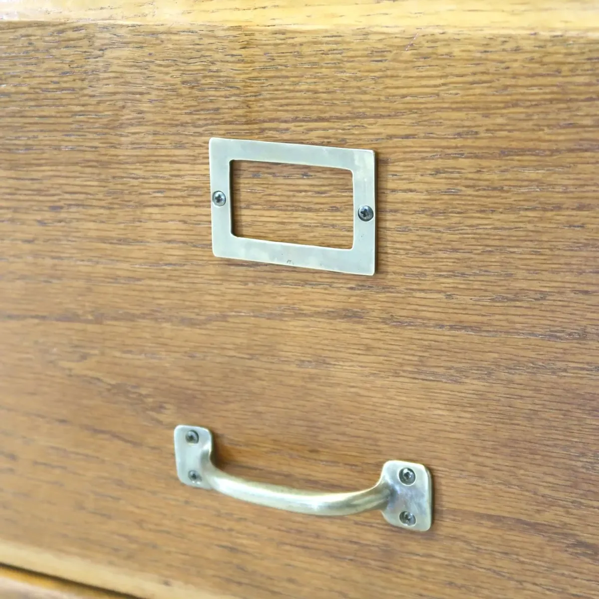 ビンテージ ウッドファイルキャビネット