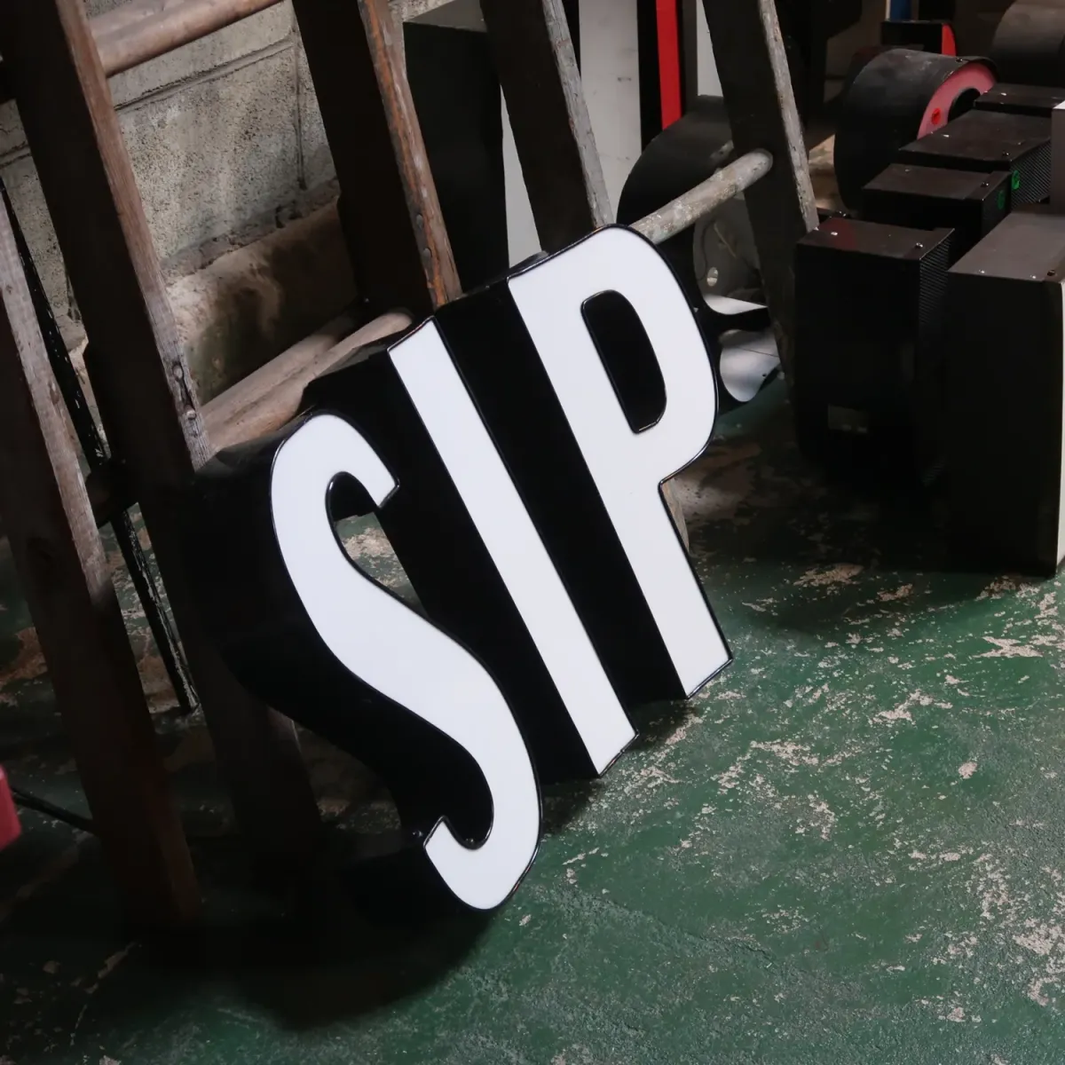 ビンテージ レターサイン S