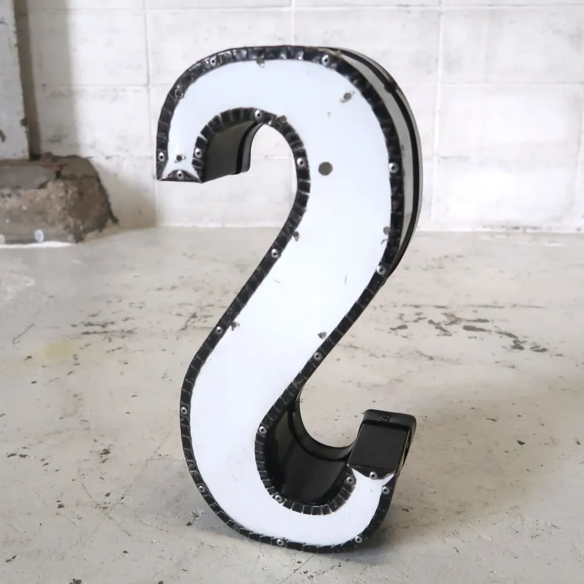 ビンテージ レターサイン S