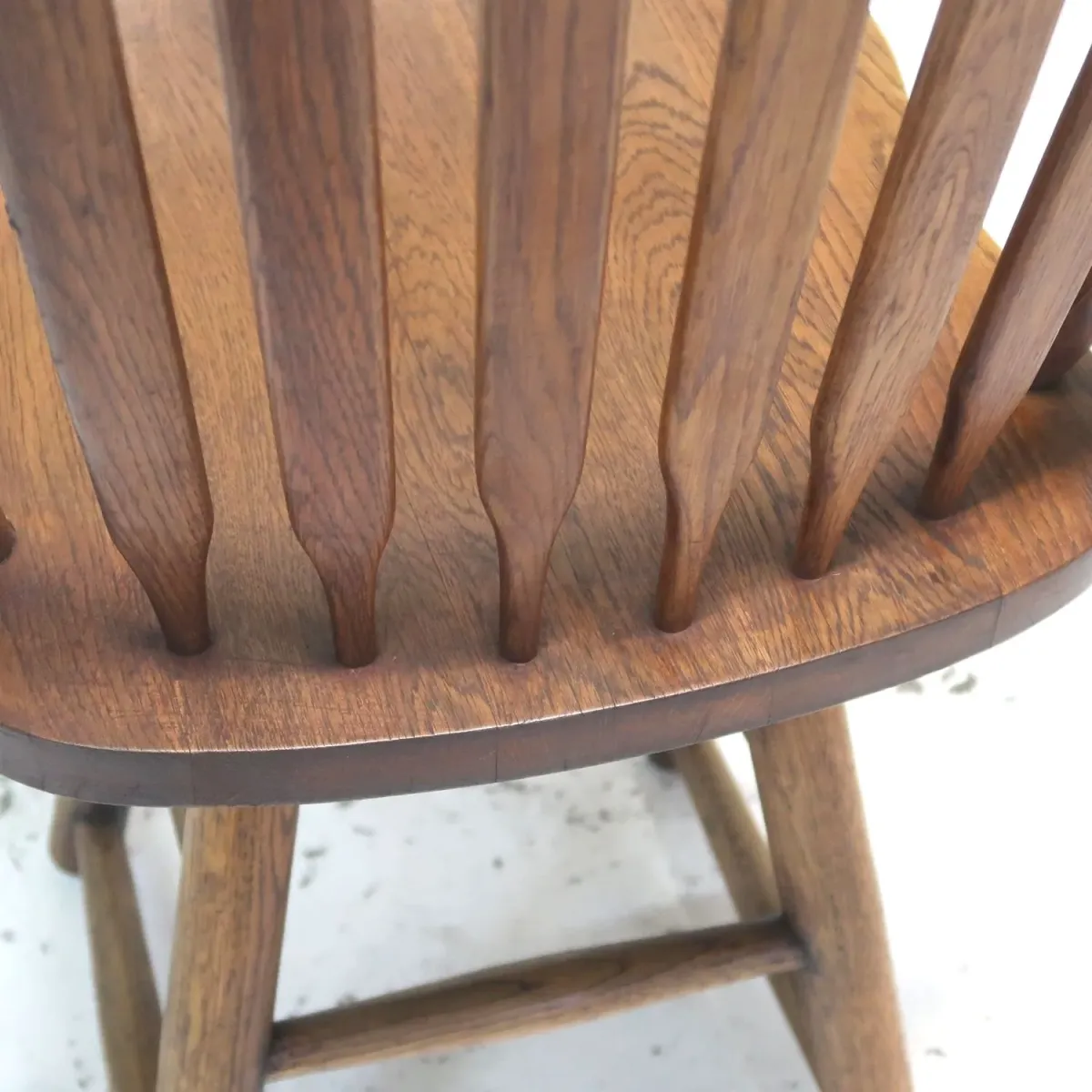 アンティーク ウッド ウィンザーチェア スイベル