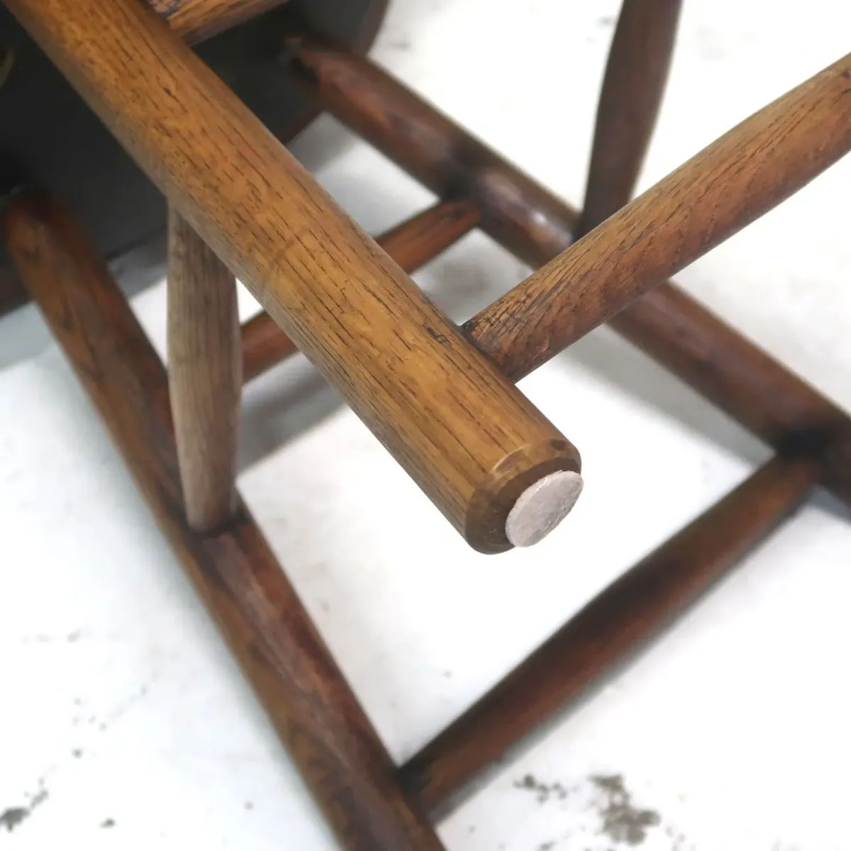 アンティーク ウッド ウィンザーチェア スイベル