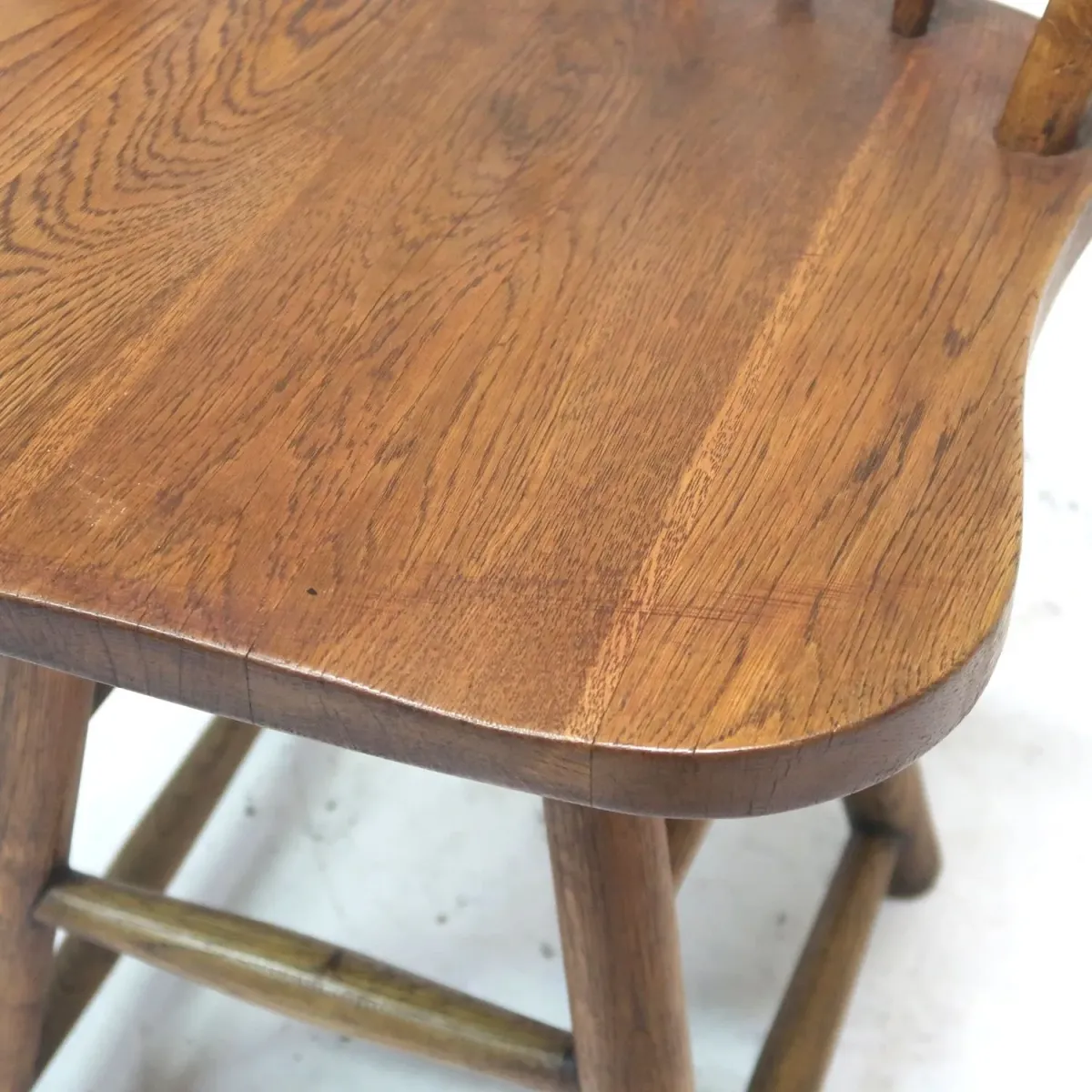 アンティーク ウッド ウィンザーチェア スイベル