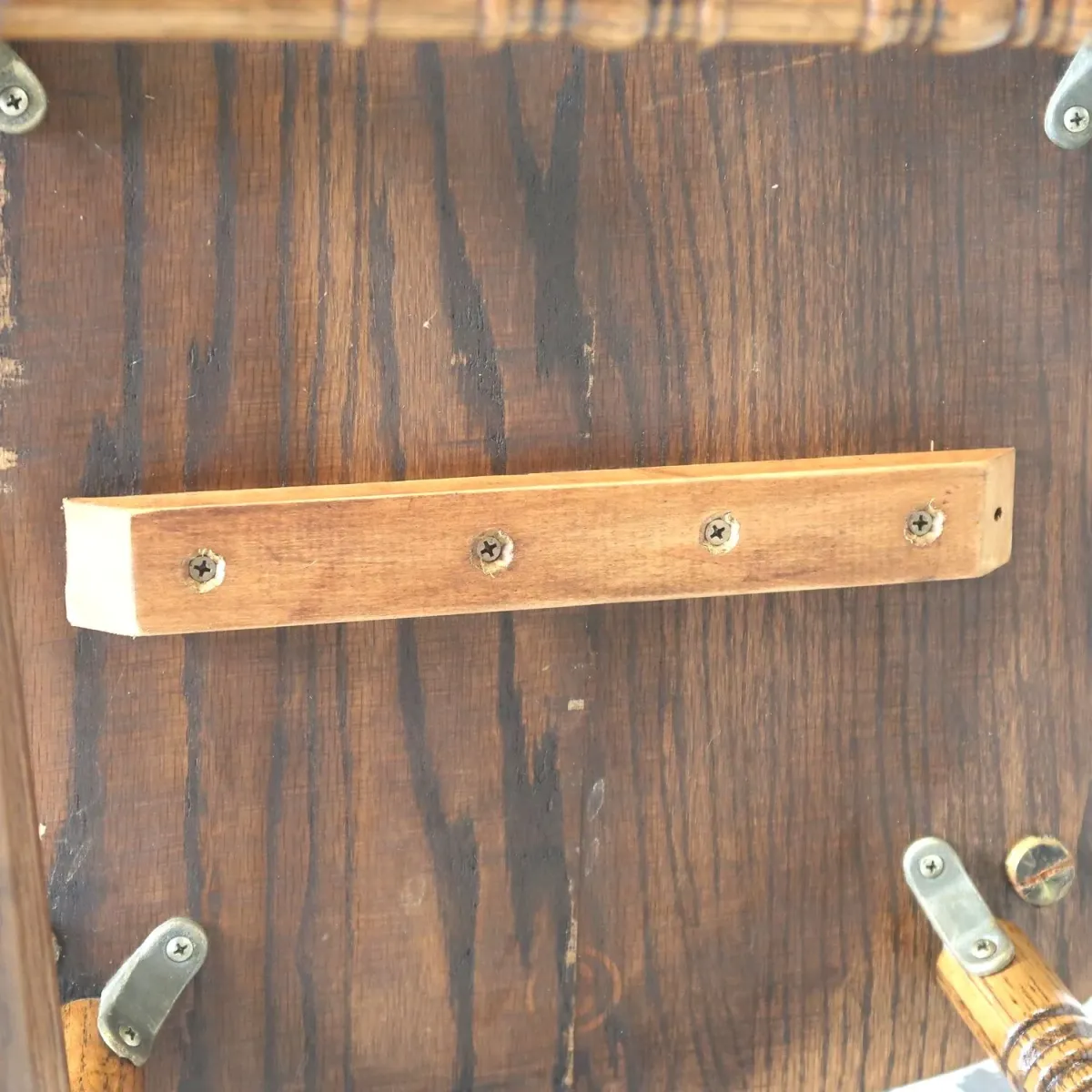 アンティーク ウッド ハイバックチェア