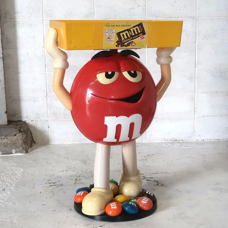 M&M's レッド 大型 ストアディスプレイ