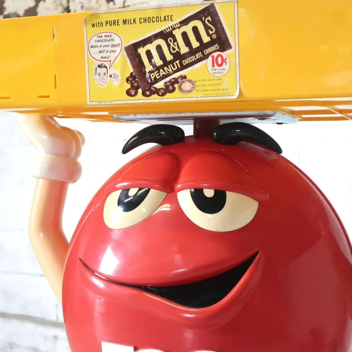 M&M's レッド 大型 ストアディスプレイ