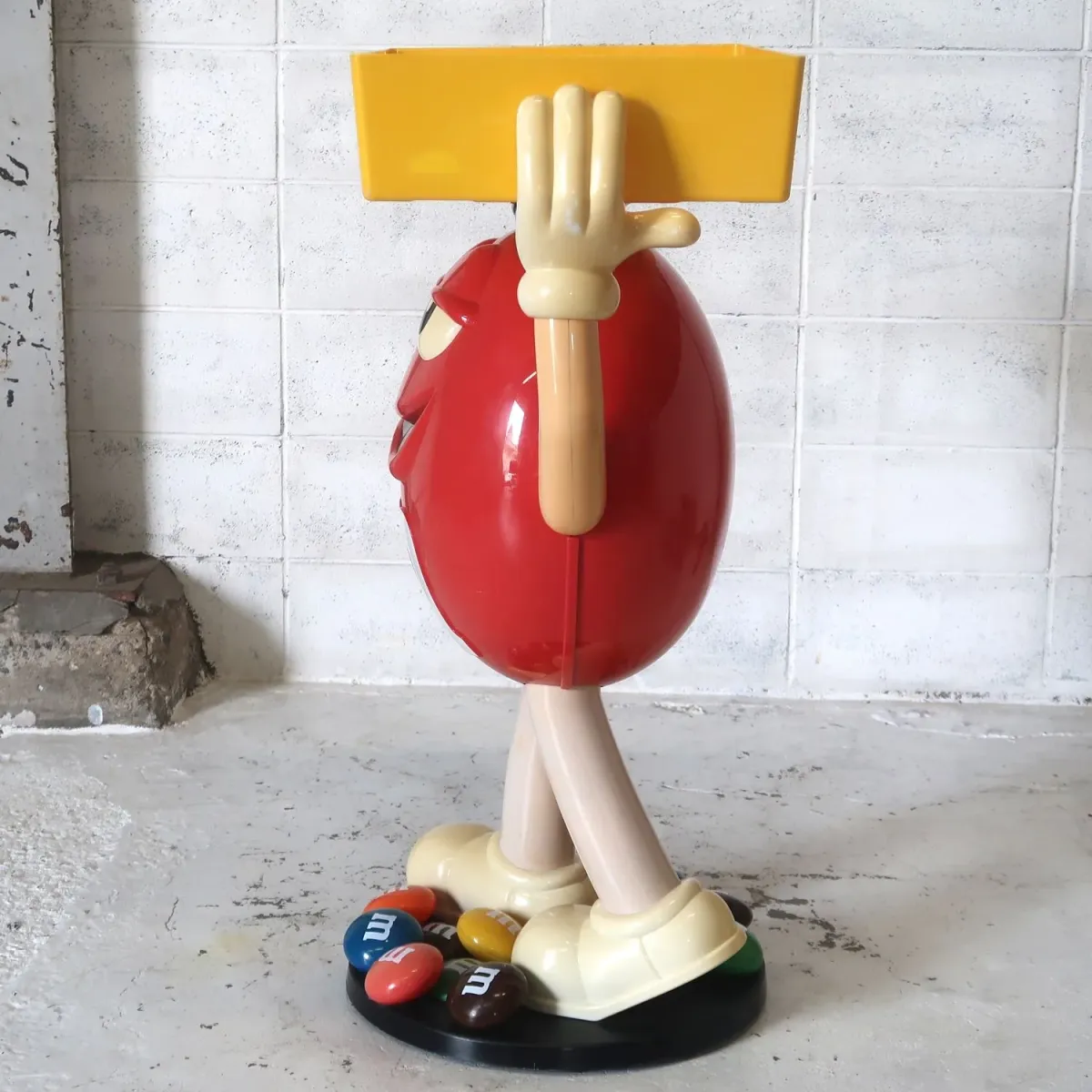 M&M's レッド 大型 ストアディスプレイ