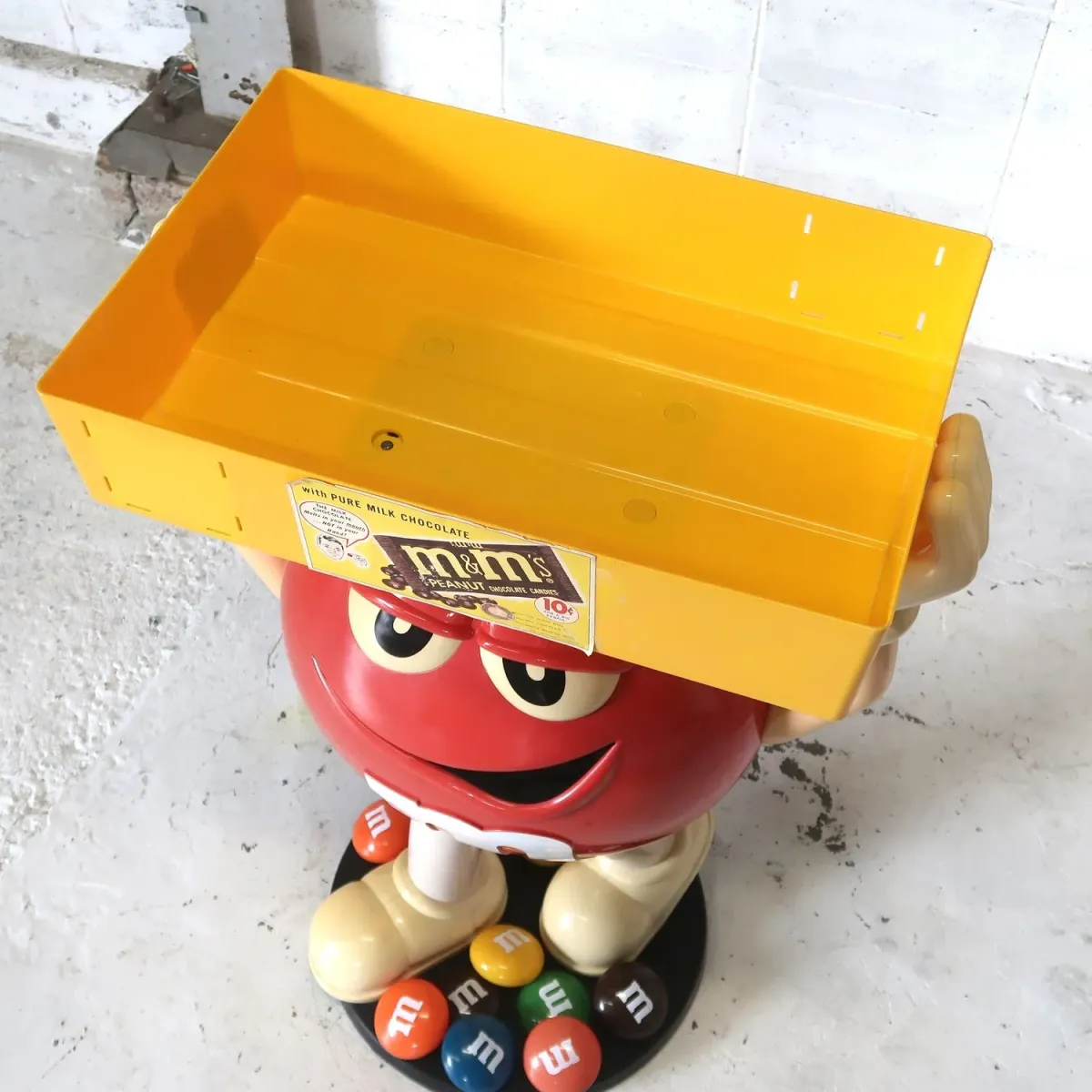 M&M's レッド 大型 ストアディスプレイ