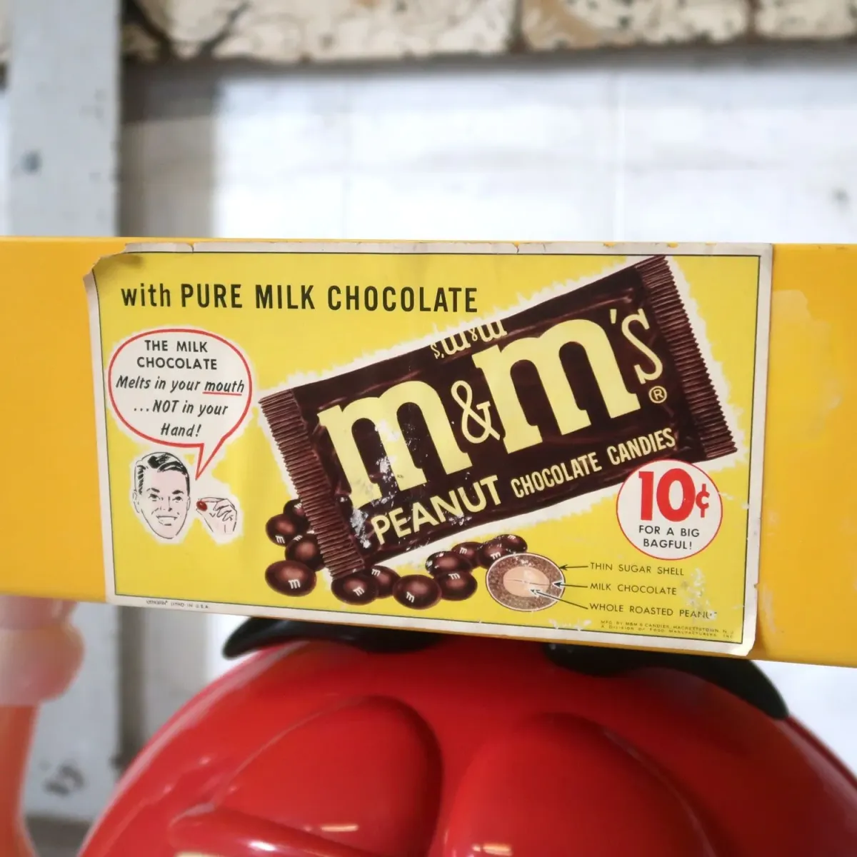 M&M's レッド 大型 ストアディスプレイ