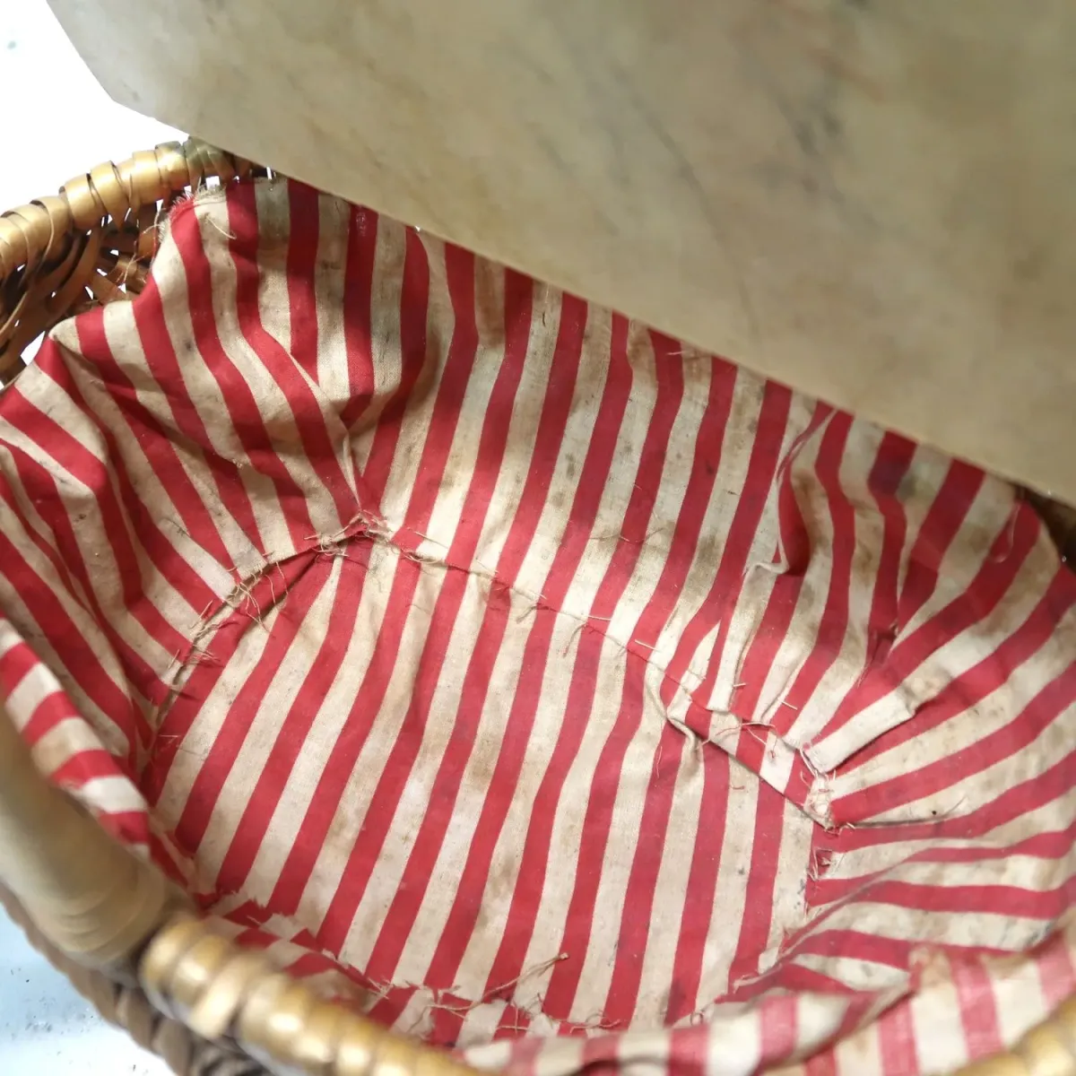 アンティーク ピクニック バスケット