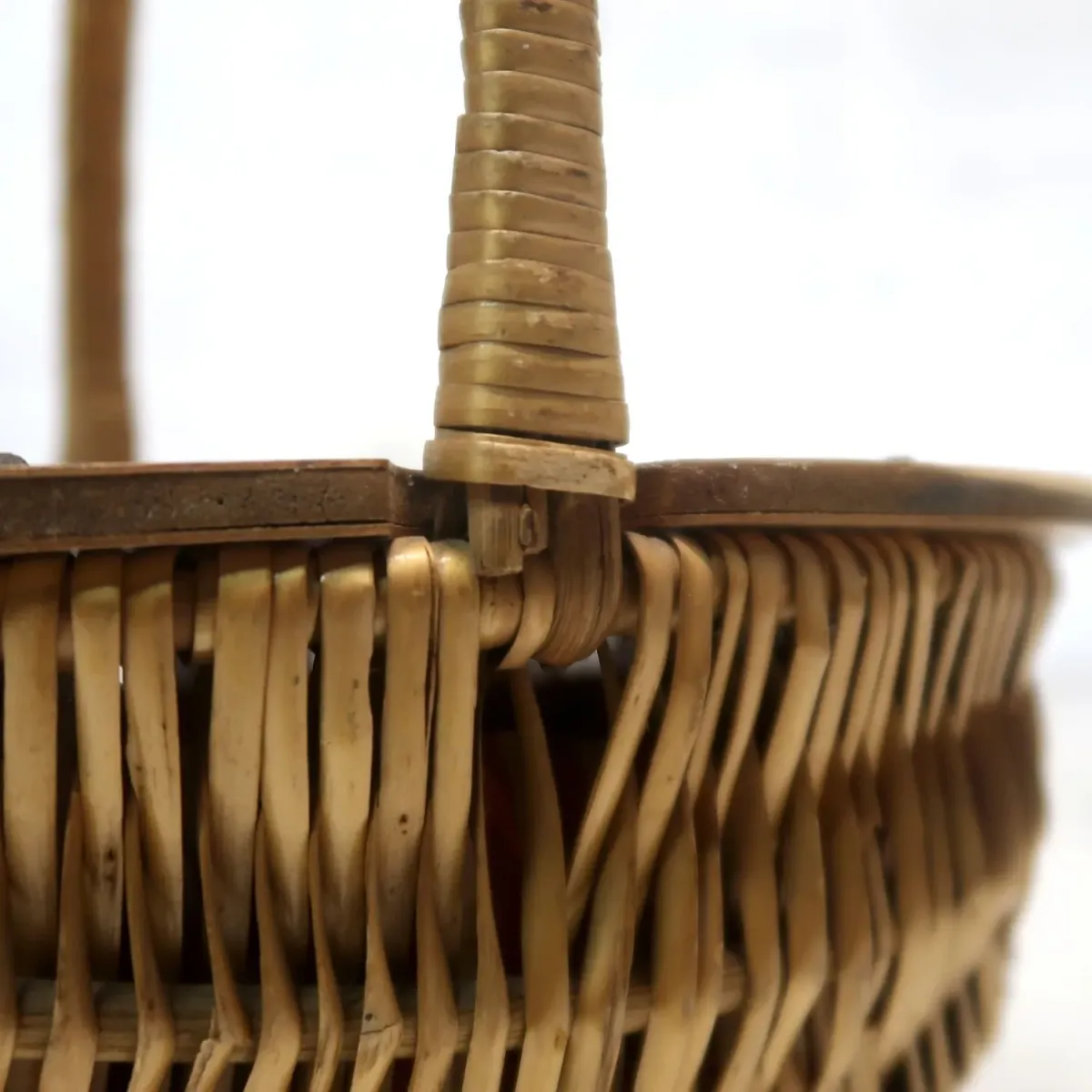 アンティーク ピクニック バスケット