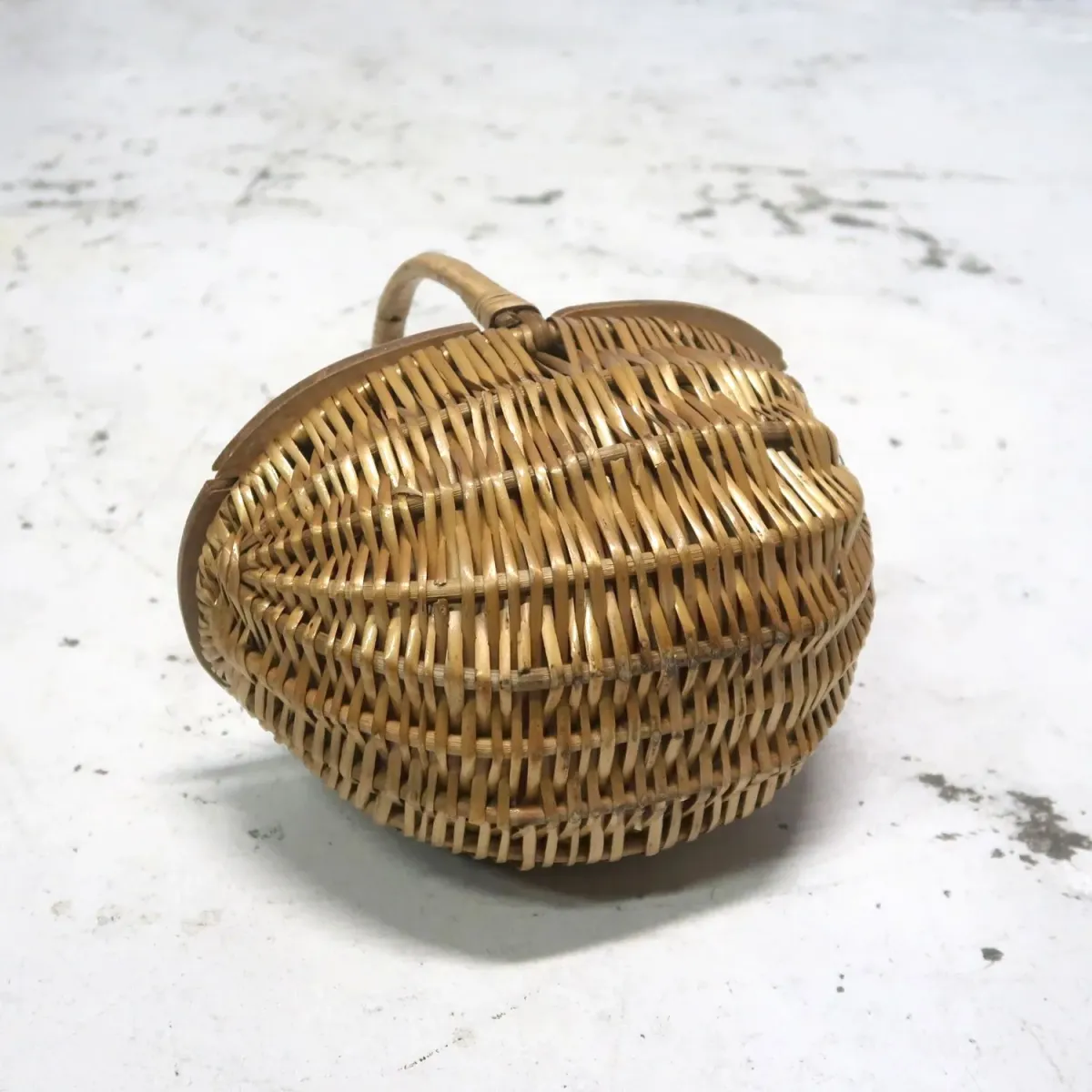 アンティーク ピクニック バスケット