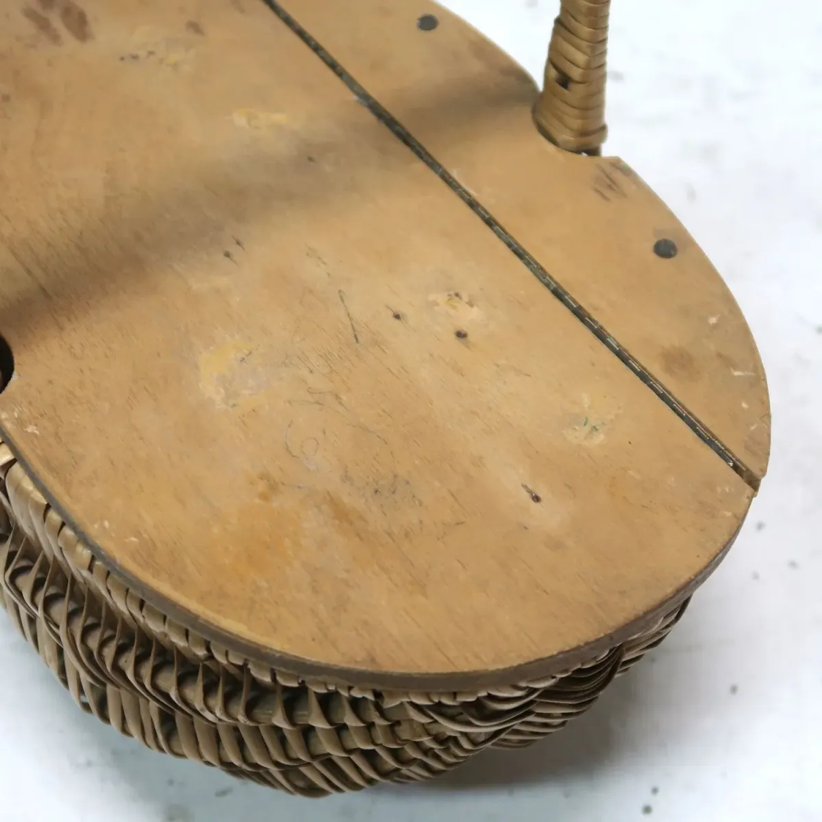 アンティーク ピクニック バスケット