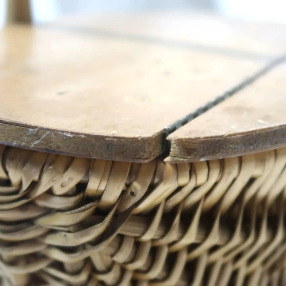 アンティーク ピクニック バスケット