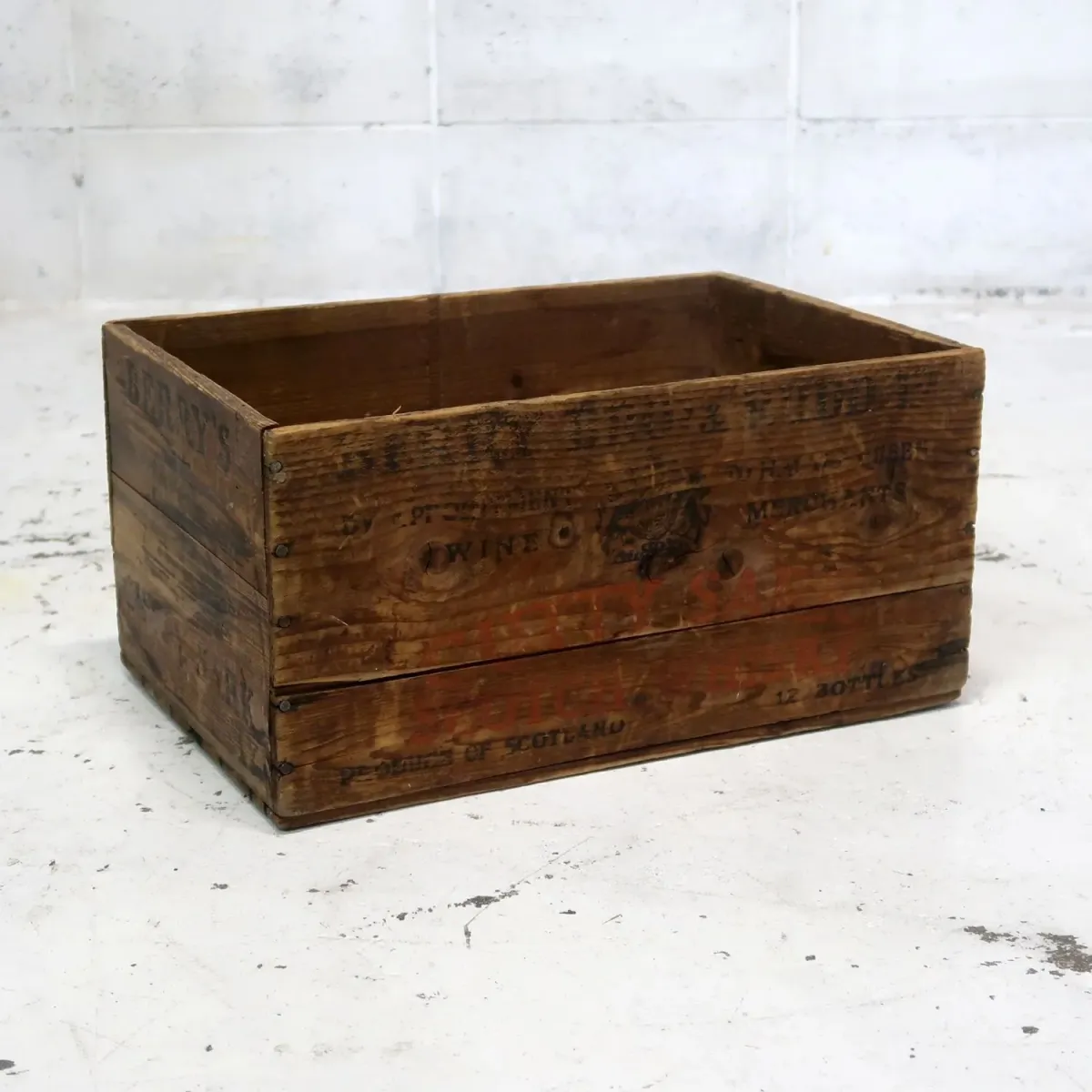 CUTTY SARK ビンテージ ウッドボックス