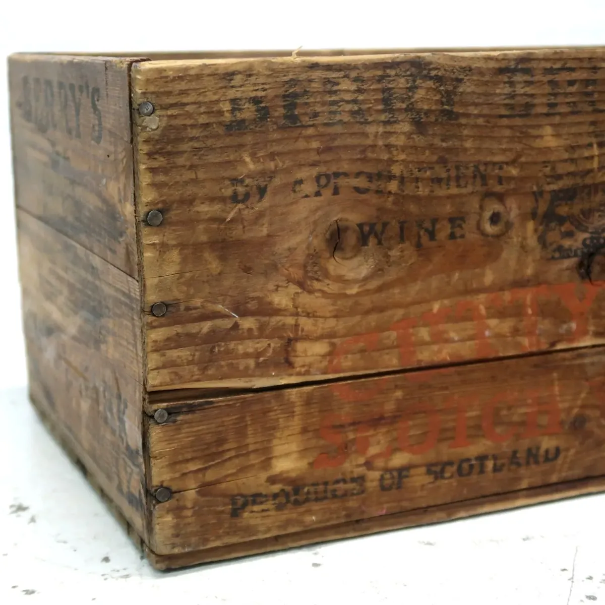 CUTTY SARK ビンテージ ウッドボックス