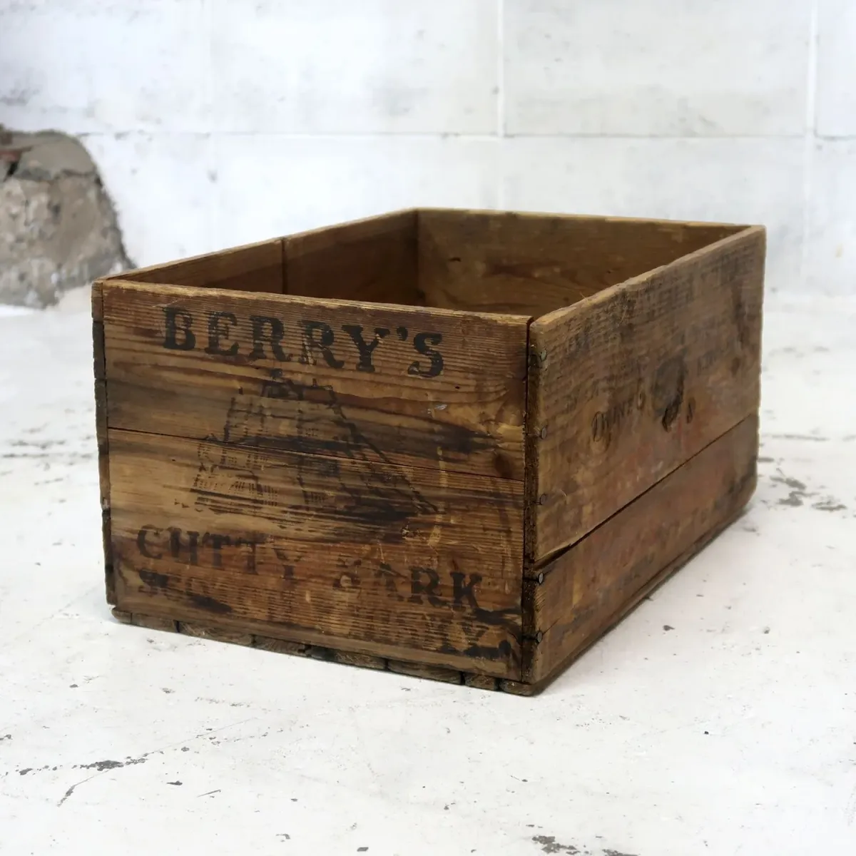 CUTTY SARK ビンテージ ウッドボックス