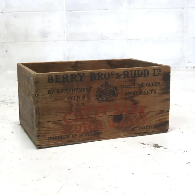 CUTTY SARK ビンテージ ウッドボックス