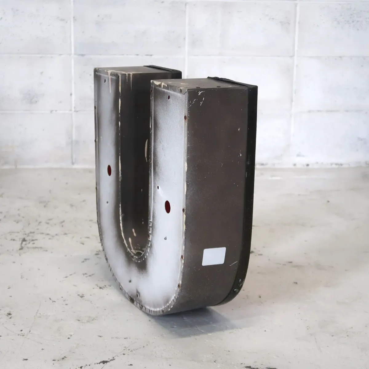 ビンテージ レターサイン U