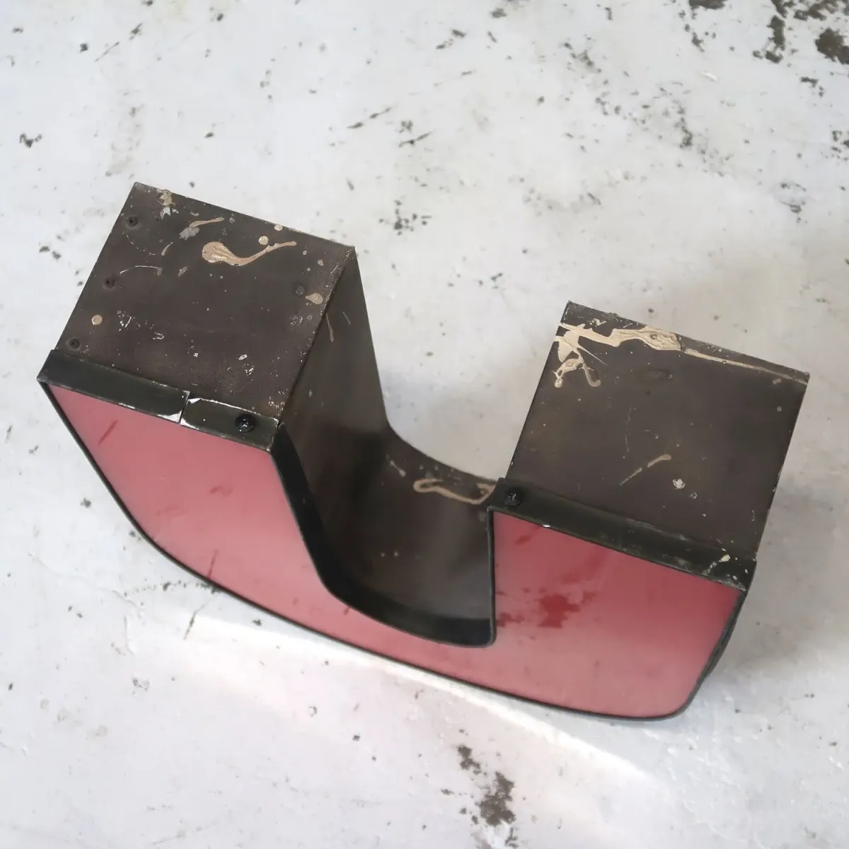 ビンテージ レターサイン U