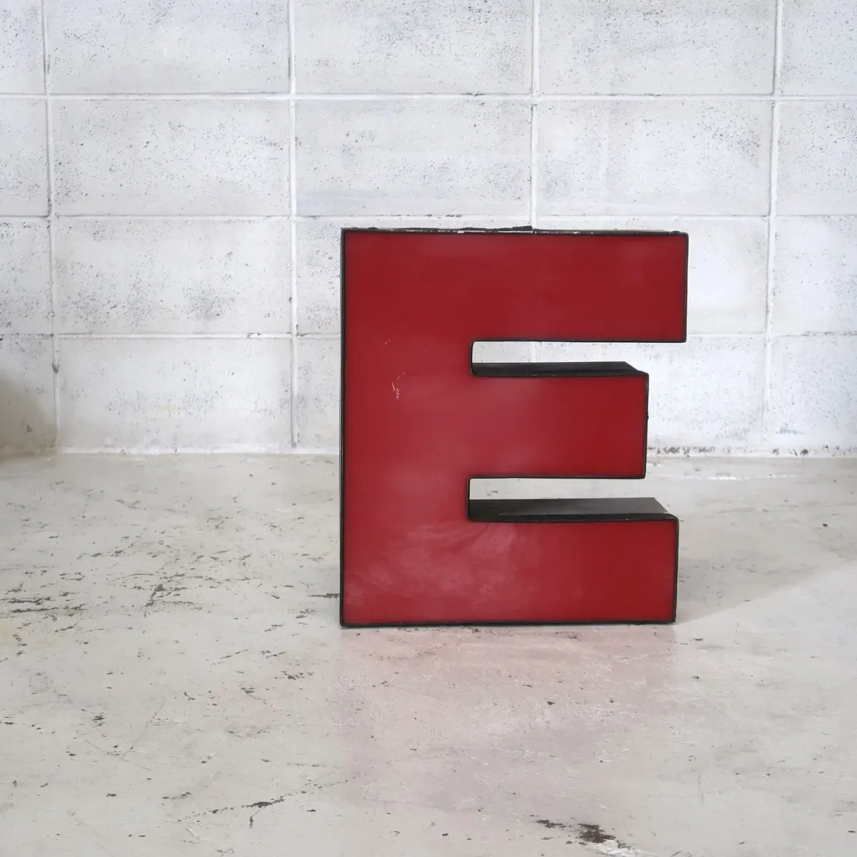 ビンテージ レターサイン E