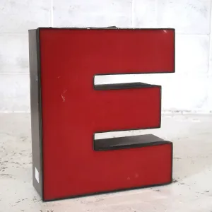 ビンテージ レターサイン E