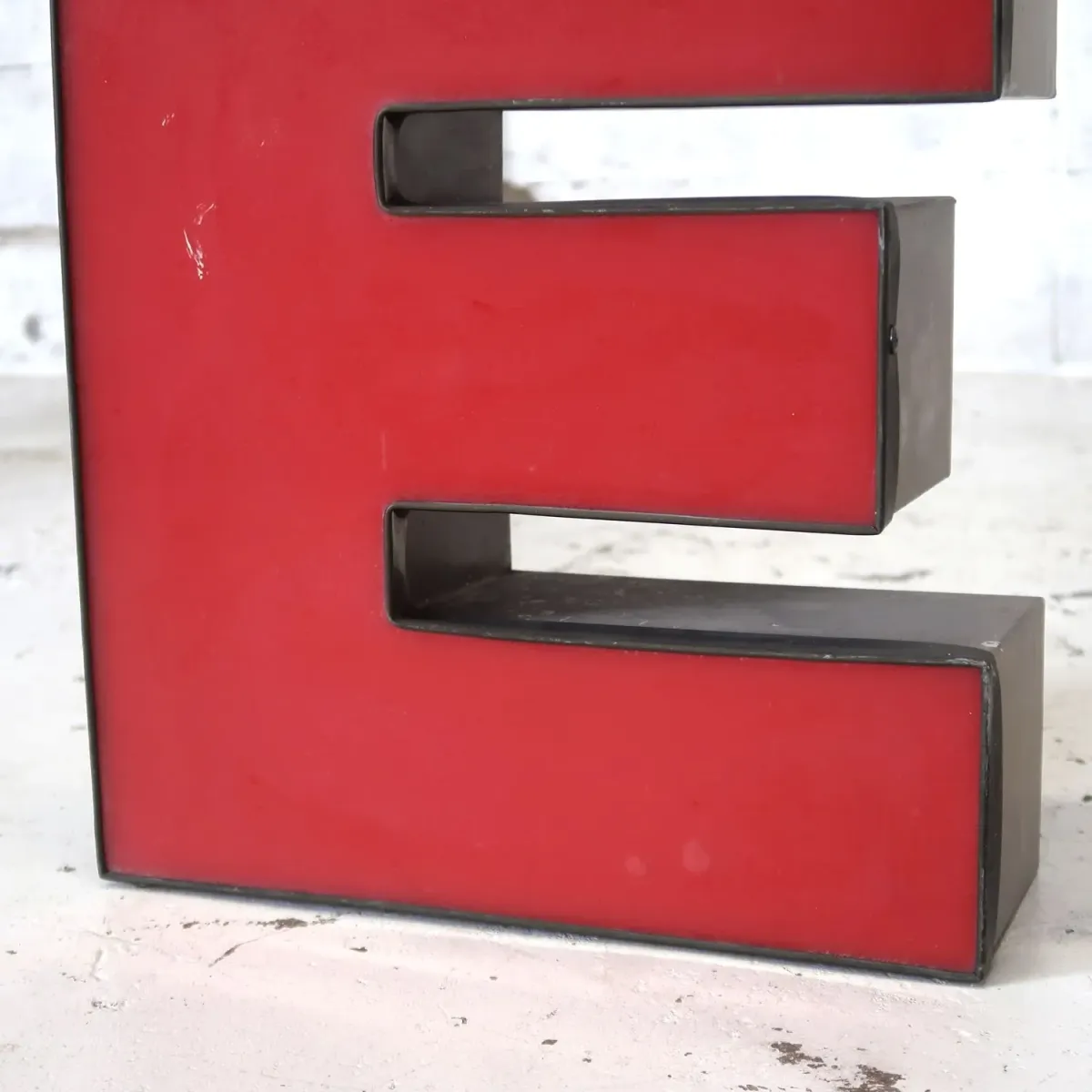 ビンテージ レターサイン E