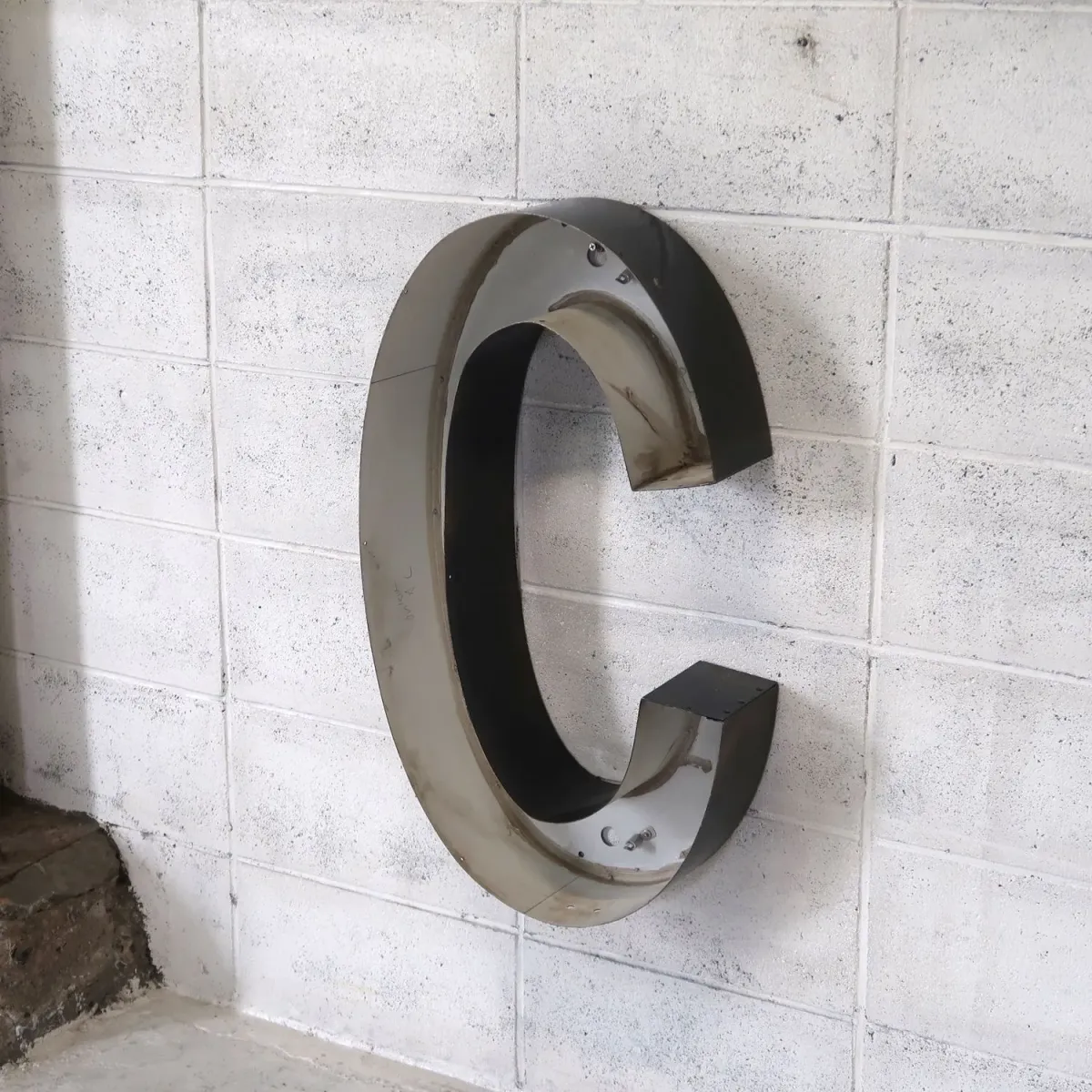 ビンテージ レターサイン C