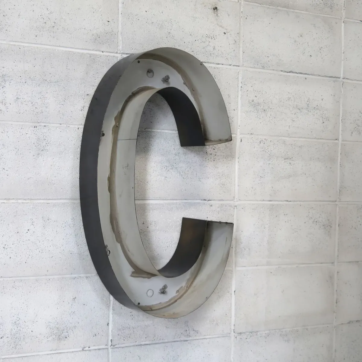 ビンテージ レターサイン C