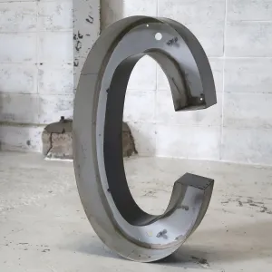 ビンテージ レターサイン C