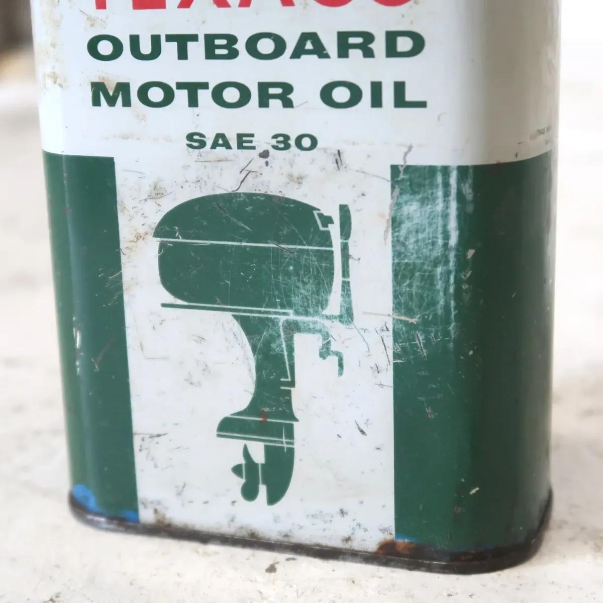 TEXACO ビンテージ オイル缶