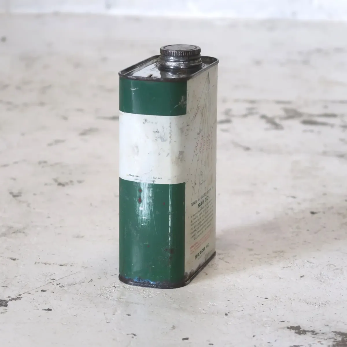 TEXACO ビンテージ オイル缶