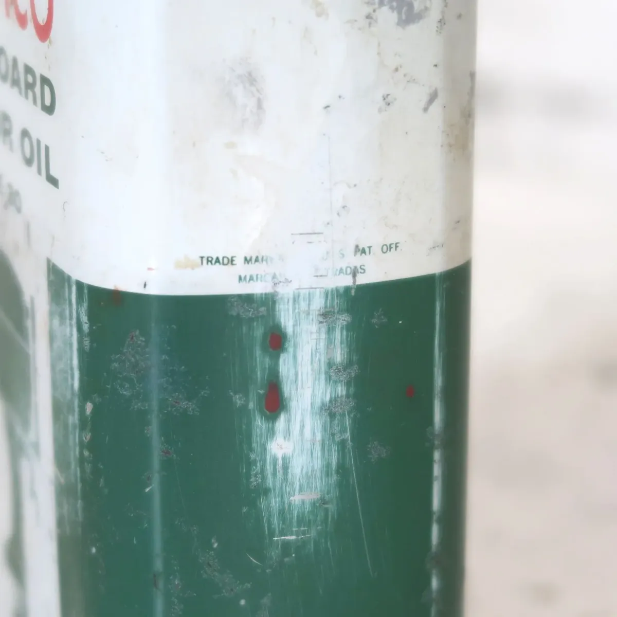 TEXACO ビンテージ オイル缶