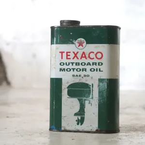 TEXACO ビンテージ オイル缶